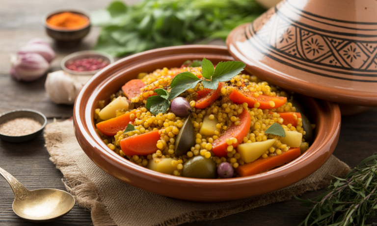 découvrez comment préparer un délicieux tajine de légumes racines et millet, alliant saveurs exquises et bienfaits nutritifs. suivez notre recette simple pour un plat réconfortant et sain, idéal pour vos repas en famille ou entre amis.