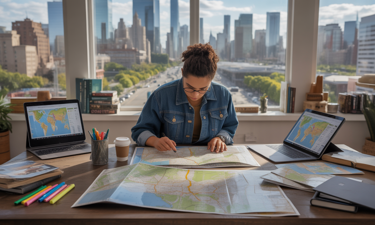 Explorateur urbain : personnalisez vos cartes et itinéraires découvrez comment personnaliser vos cartes et itinéraires pour une expérience d'exploration urbaine unique. planifiez vos parcours, ajoutez des points d'intérêt et créez des itinéraires adaptés à vos envies de découverte en ville.