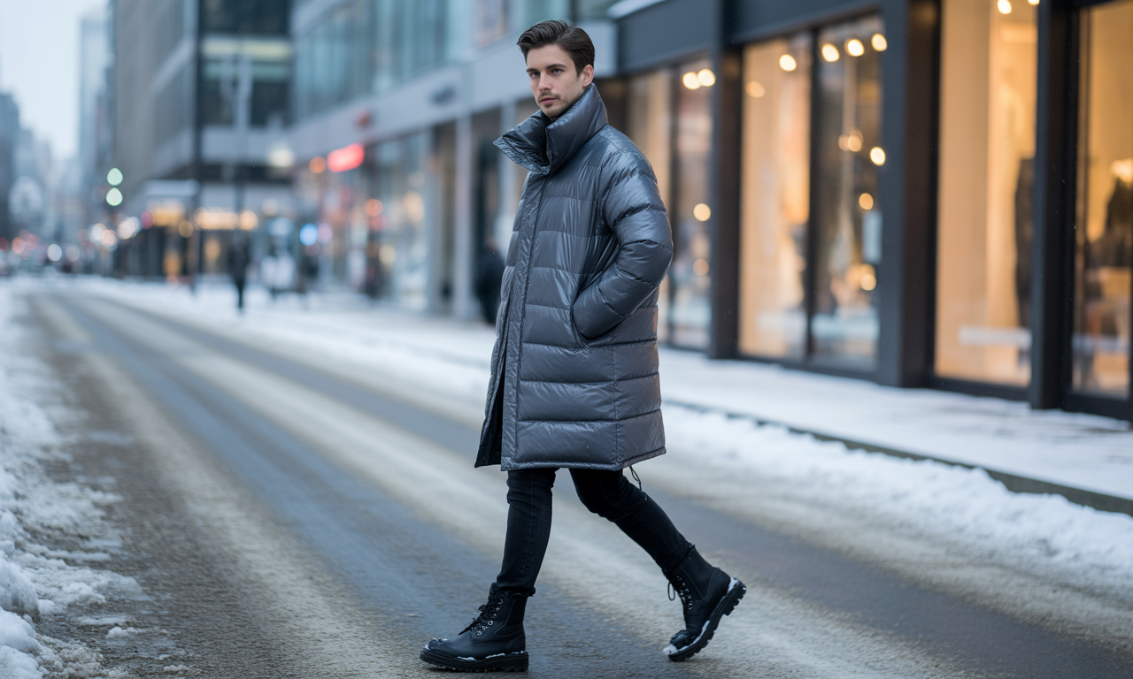 découvrez la doudoune longue pour homme, un essentiel de la mode masculine alliant style, confort et protection contre le froid.