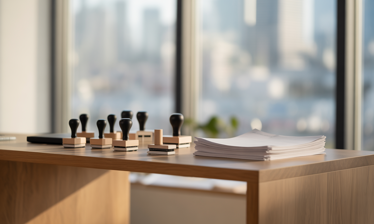 découvrez comment les tampons personnalisables peuvent améliorer la rapidité et l'efficacité de vos tâches administratives en apportant organisation et professionnalisme.