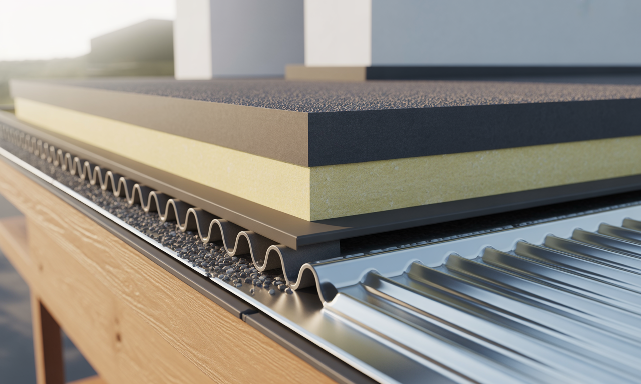 découvrez comment comprendre et interpréter le schéma d'un toit plat en bac acier pour assurer une construction solide et efficace.