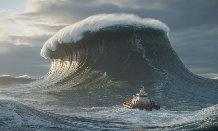 explorez la découverte de la plus grande vague jamais enregistrée dans l'histoire, un phénomène naturel spectaculaire qui fascine les scientifiques et les passionnés de la mer.
