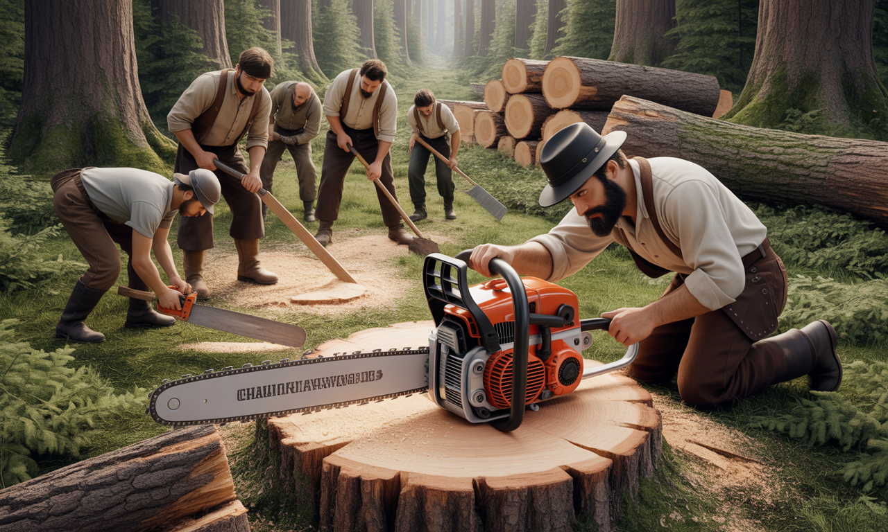 Webigo - Magazine du web découvrez les raisons et le contexte historique qui ont conduit à l'invention des tronçonneuses, un outil révolutionnant le travail du bois et la sylviculture.